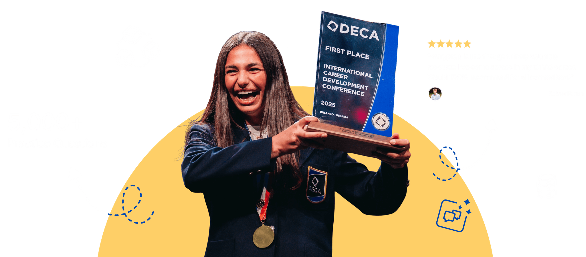DECA First Place Winner