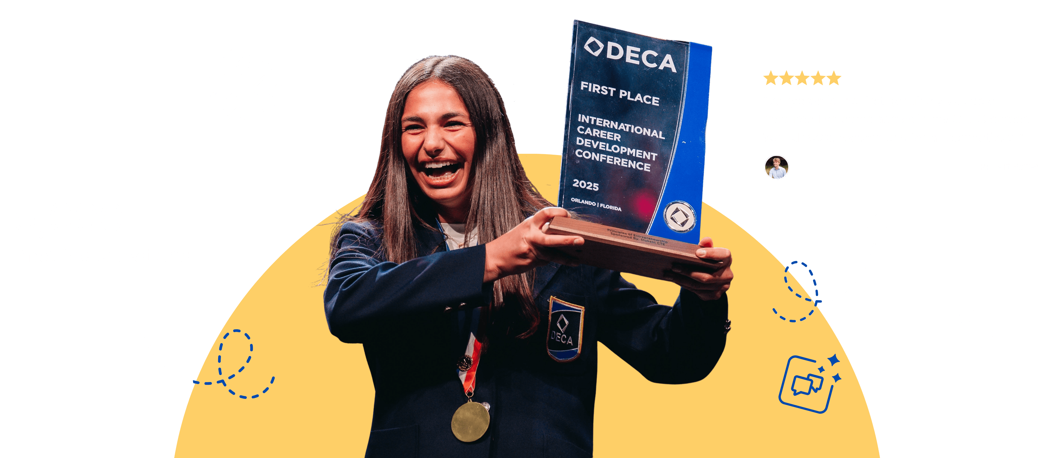 DECA First Place Winner